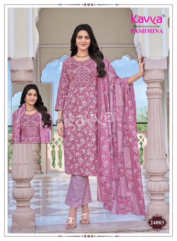 Kavya pashmina vol 24 kolkata wholesale market kurti